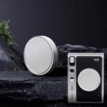 Aluminum Alloy Lens Cap, Dust-Proof & Scratch-Resistant For Fujifilm Mini Instant Camera - Camera Accessory With Flocked Lining - Silver - View 4