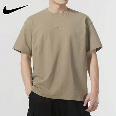 Nike Men's Loose Breathable Vintage Casual Short Sleeve T-Shirt