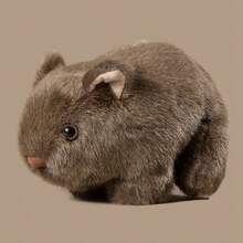 1pc Realistic Guinea Pig Plush Doll Doll, Mini Desktop Companion Plush Doll, Children's Birthday/Easter Gift - Multicolor - View 13