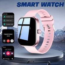 Smartwatch With Functions Including Call Answering, Message Alerts, Music Control, Remote Camera, Step Counter, Calorie Tracker, Multiple Sports Modes, Alarm, Incoming Call And Message Notifications, Compatible With Android And IOS Systems. - Multicolor - View 16