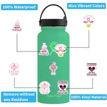 61PCS Pink Pickleball Stickers High Quality Stickers Decals Scrapbook,Journaling,Laptop,Bumper,Skateboard,Water Bottles,Computer,Phone Stickers Can Bring A Lot Of Fun To Your Life,The Perfect Gift For Adults - Multicolor - View 5