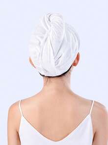 30/20/10/3/1pcs Disposable Highly Absorbent Soft Dry Hair Cap, Thick Dry Hair Towel For Travel - White - View 11