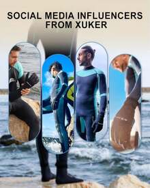 XUKER Neoprene Water Socks 3mm, Sand Proof Beach Volleyball Socks Diving Socks For Outdoor Water Sports - ColorA - View 4