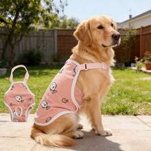 1pc Pet Dog Physiological Pants: Fixable Sanitary Pad Design + Pure Cotton Breathable Crotch, Suitable For Medium & Small Dogs During Estrus - Multicolor - View 13