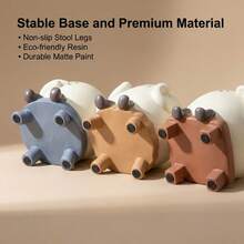 This Smiling Face Planter Pot Is The New Darling For Desktop Organization! It Can Be Used To Plant Succulents Or Hold Pens, Turning Clutter Into Neatness. - 1PC - View 4