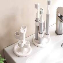 One-Piece New Minimalist Portable Multi-Functional Display And Storage Rack, Suitable For Storing Toothbrushes And Cosmetics. - Multicolor - View 9
