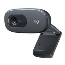 Logitech C270 HD Webcam With Microphone, 720p Autofocus USB Plug And Play External Computer Webcam For PCs, Laptops, And Desktops - View 3