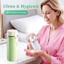 4 In 1 Travel Bottle,Travel Bottles For Toiletries,Refillable, Leak Proof And Portable,Suitable For Storing Shampoo, Shower Gel, Laundry Detergent, Suitable For Travel, Camping And Gym (Gray) - 1件 白色 - 查看 7