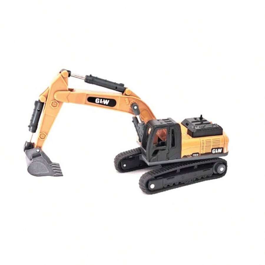 Miniature Tractor, Excavator, Forklift, Crane 1/50 Scale Construction Vehicles - 挖土機 - 查看 1