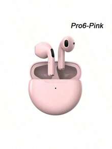 这款全新TWS真无线蓝牙耳机带麦克风9D立体声Pro6耳塞，适用于智能手机。 - 查看 17