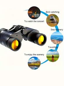 High Definition Binocular Telescope, High Magnification Long Distance Telescope, Great For Camping, Hiking, Wonderful Christmas/Valentine's Day/Back To School Gift, Suitable For Travel, Camping, Sightseeing, Animal Watching - Multicolor - View 4