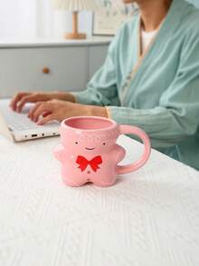 1 件 530ml 创意简约大容量陶瓷杯，简约优雅设计现代风格饼干情侣杯，适合家庭使用浓缩咖啡、咖啡、水、牛奶、下午茶、办公室、情人节、妇女节、母亲节、朋友生日返校礼物 - 彩色 - 查看 12