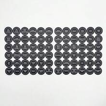 180pcs Spice Jar Labels And Pantry Stickers, Round Black Board Labels 1.5 Inches, With Written Labels, Waterproof And Tear Resistant, For Kitchen Jars Caps Food Containers Spice Organizers (149 Printed Labels+31 Blank Labels) - 180pcs Seasoning Label Stickers - View 6