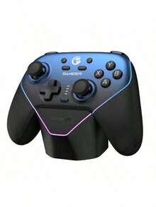 GAMESIR Kontroler Game T4n Pro: Dilengkapi teknologi efek Hall untuk kontrol yang presisi, baterai berkapasitas besar untuk performa tahan lama, pencahayaan RGB, pemicu linier efek Hall, giroskop enam sumbu, konektivitas tiga mode, kecepatan polling nirkabel 1000Hz, dan dapat dilengkapi dengan pelat muka yang dapat diganti dalam berbagai warna. - View 19