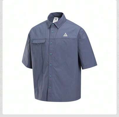 Nike ACG Men's Outdoor Water-Resistant Breathable Short Sleeve Polo Shirt