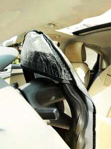 Keep Your Car Cool & Protected - Steering Wheel Sun Shade Cover Fits All SUVs, Trucks & Cars - A - View 6