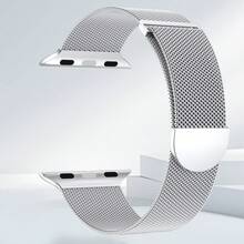 Compatible With Apple Watch Band 38mm 40mm 41mm 42mm 44mm 45mm 46mm 49mm Women Men, Stainless Steel Mesh Loop Magnetic Clasp Replacement For Apple Watch Series 11 10 9 8 7 6 5 4 SE3 SE2 Ultra 3 - 42(S3)/44/45/46/49mm - View 8