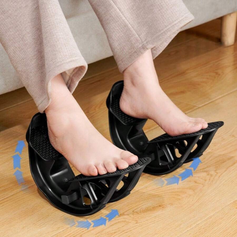 1-Piece Calf Stretcher With Foot Rocker Stretch Your Calves With Foot Pedal Ideal For Office Stretching And Yoga Practice Home Fitness Equipment Portable Foot Pedal For Workouts Anytime, Anywhere - Single - View 1