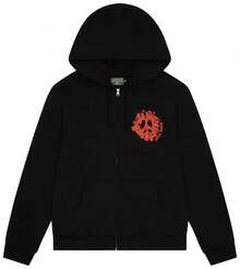 Denim Tears Denim University Zip Hoodie 'Black' - màu đen - Xem 1