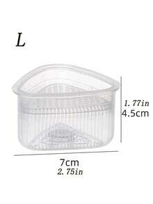 Bộ 3 khuôn làm cơm nắm hình tam giác, khuôn làm cơm sushi và rau cuộn, thích hợp để trang trí hộp cơm bento - Dụng cụ và phụ kiện nhà bếp, dùng cho nấu ăn tại nhà. - Xem 13