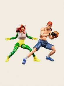 Marvel Legends Series X-Men 2 Packs: Wolverine (Brown Suit) & Storm (White Costume) Hasbro Pulse Exclusive 6" Action Figures Collectible Set - Multicolor - View 15