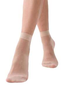 1/5/10/20双装加厚耐穿防勾丝长筒袜，四季皆宜 - 彩色 - 查看 4