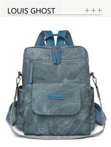 皮革纹理 | 双扣装饰 实用大容量 解锁都市通勤经典美学 可调节肩带提手，日常出行和短途旅行的多功能伴侣 两种携带方式 可调节减压肩带贴合肩部曲线，顶部提手短小便携，通勤和商务旅行可自由切换 大容量收纳 - 彩色 - 查看 15