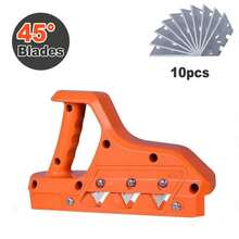 45°/60° Drywall Cutting Tool, Gypsum Board Fast Cutting Machine, Woodworking Edge Trimming Hand Tool - 45° - View 9