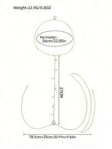 1pc Elegant Raindrop Chain Backless Necklace, Suitable Women Any Occasion - Gold 3 - View 5