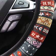 Steering Wheel Cover For Women Boho Universal Steering Wheel Covers Protector Car Accessories For Car 15 Inch Boho - Boho - 查看 5