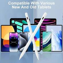 Bút cảm ứng đa năng cho điện thoại thông minh/máy tính bảng Android/IOS, bút cảm ứng điện dung cho màn hình cảm ứng Windows, chống chạm nhầm lòng bàn tay, quà tặng sinh nhật mùa xuân. - Nhiều màu - Xem 3