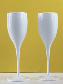 5oz Champagne Flutes, Unbreakable High Stem Glasses, Reusable Champagne Cups - Modern & Suitable For Home, Wedding, Baking, Valentine's Day, Kids Party, Anniversary, Father's Day, Mother's Day, Easter, Holiday Picnic, New Year Party - View 12