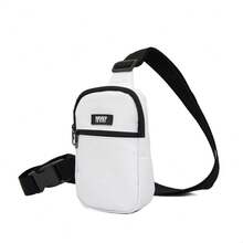 RFSHOP mini chest branca lisa shoulder bag - Multicolorido - Visão 4