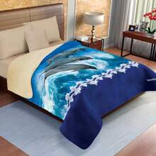 Dormitory Bedding - Dolphins - View 1