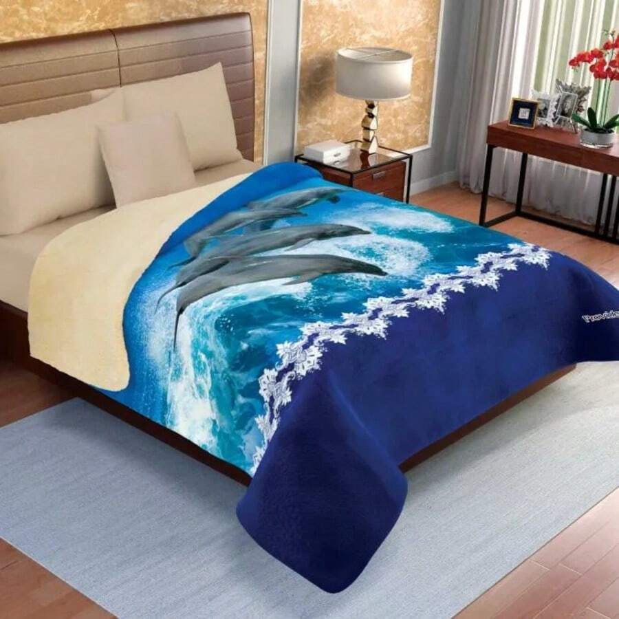 Dormitory Bedding - Dolphins - View 1