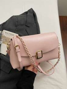 时尚百搭复古通勤女式单肩斜挎包 - 彩色 - 查看 13