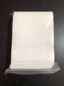 100pcs Disposable Non-Woven Fabric Bag Back To School - White - View 27