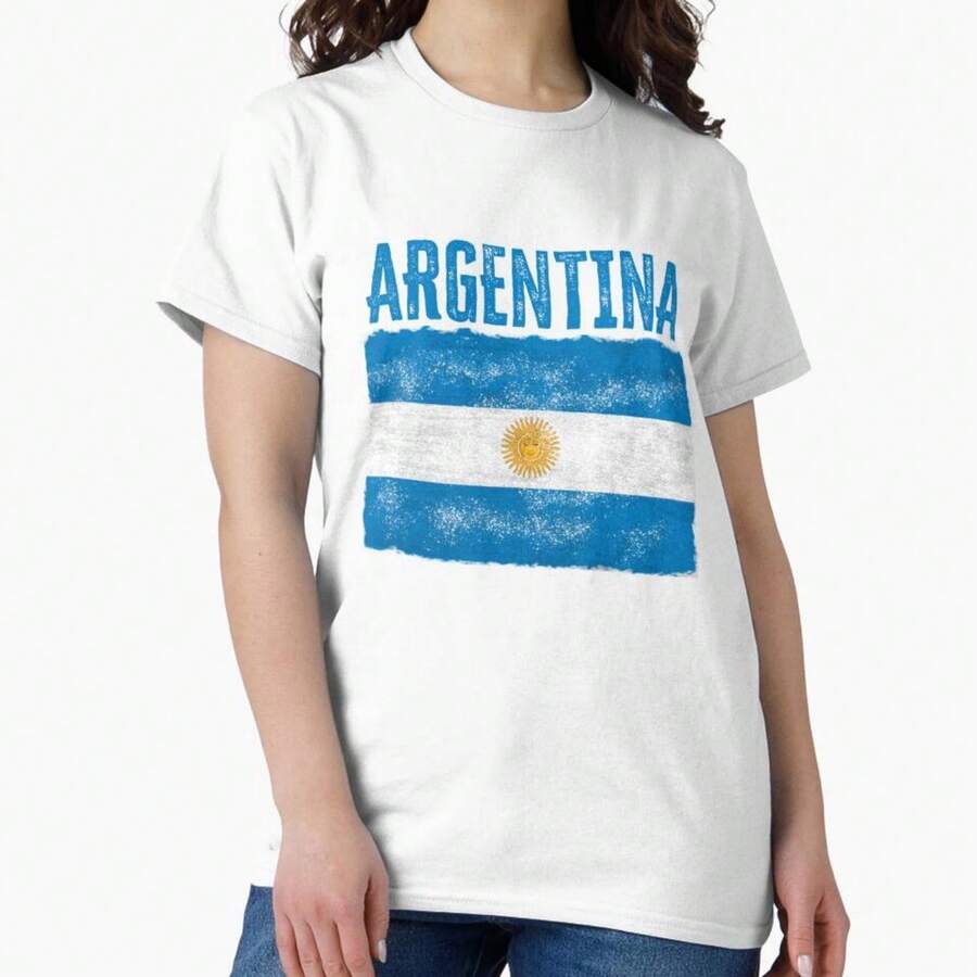 Argentina Classic T-Shirt - trắng - Xem 1
