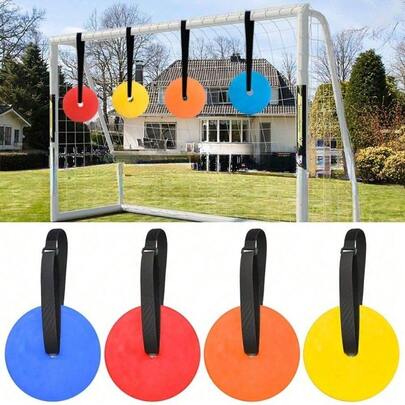 2pcs/4pcs Adjustable Football Training Target - Portable Football Shooting Practice Board, For Shooting Practice, Multi-Functional And Easy To Carry, Suitable For Training And Practice, Football Training Equipment | Portable Training Target | Training Equipment, Football Accessories
