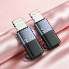 1-2个Lightning公头转USB-C母头耳机适配器，Type-C辅助音频适配器接口，兼容 14 Pro Max/14 Pro/14/13 Pro Max/13 Pro/13/12/11/XS/X/XS Max系列 - 黑色 - 查看 9