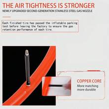 2pcs MOTSUV 700c Road Bike TPU Inner Tubes, Ultra-Light Bicycle Tire Tubes With Presta Valve - Multicolor - View 7