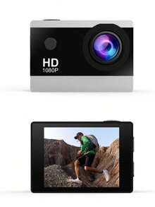 4K 超高清運動攝影機 | 廣角鏡頭、LCD 螢幕、自動曝光、魚眼鏡頭、可充電電池、Wi-Fi 功能 - 適合徒步、騎行、戶外活動、送禮 - 黑色358 - 查看 10