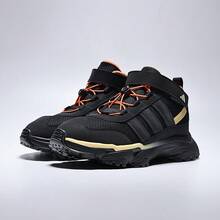 Adidas 幼儿男童 CITYWOWLK MID K 训练鞋，款式 KK3970 - 黑色 - 查看 5