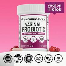 Miriyalyad Physician's Choice Vaginal Probiotic - Odor Control, PH Balance & Daily Feminine Health Support With Cranberry And Prebiotics For Women[Free Shipping ] - 1PCS - View 2
