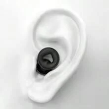 Silicone Earplugs For Swimming Sleep Noise Cancel Noise Reduction-Soundproof Reduce Disturbances -Quality Loop Earplugs Supplies - Black - View 4