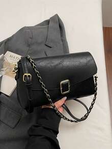 时尚百搭复古通勤女式单肩斜挎包 - 彩色 - 查看 14