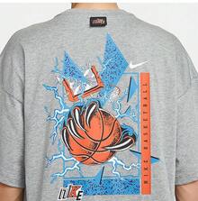 Nike Men's AS M NK SS TEE O Casual Short Sleeve T-Shirt - Grey - View 6