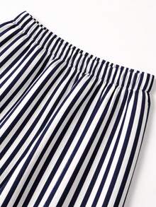 Conjunto Marino Rayas Ocean Style - Blanco - Ver 4