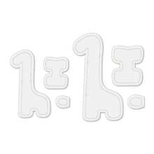 6件套长颈鹿缝纫模板，DIY长颈鹿图案绗缝模板，定位工具，精准裁剪，可重复使用的透明PET模板，适用于手工和DIY项目，手工裁剪工具模板 - 經典的 - 查看 10