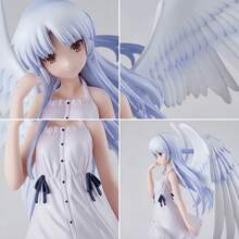 1 pieza ¡Ángel! Figura de anime estilo naranja, diseño de alas dinámico de chica ángel 2D bishoujo, decoración de escritorio de uniforme escolar de alta precisión, coleccionable de anime, regalo ideal para estudiantes, decoración de escritorio y regalo. Exhibición de colección de fans de anime, decoración del hogar/oficina - Regalo perfecto para entusiastas de la animación japonesa - Compatible con fondo fotográfico de anime - Pose linda, atuendo exquisito y expresión vívida - Figura de estilo anime hecha a mano - Multicolor - Ver 4